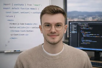 Miloš at work